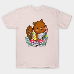 Cute Squirel Animals T-Shirt